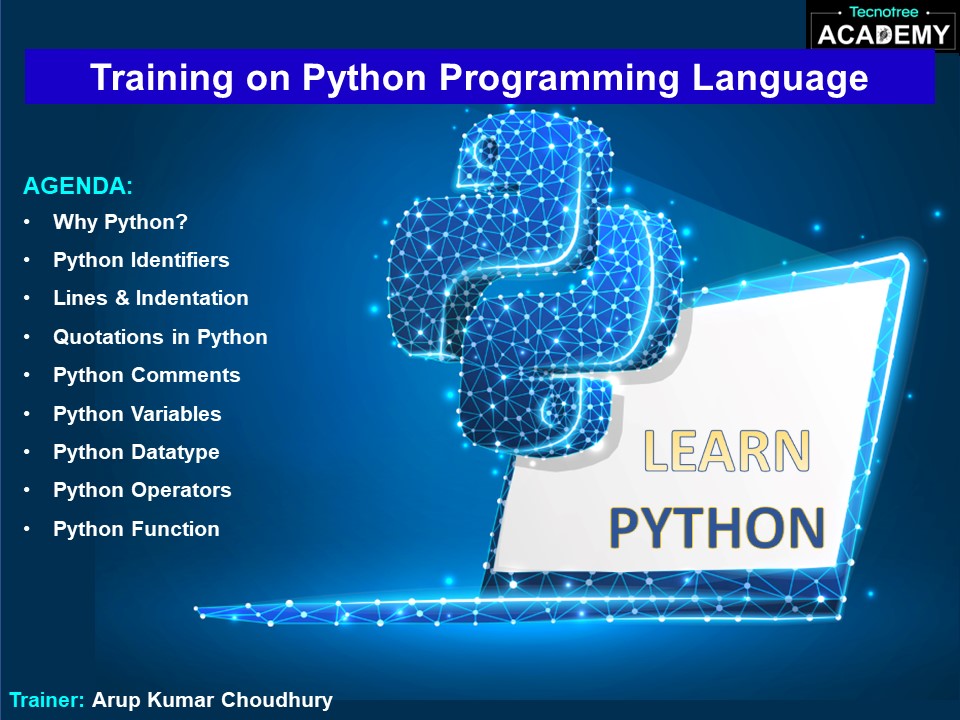 Training on Python Programming Language